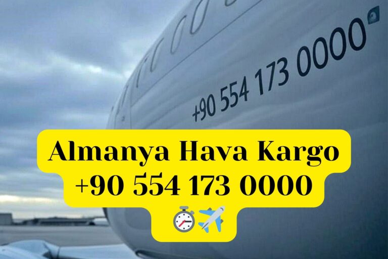 Almanya Ucak Kargo Hava Kargo 90 554 173 0000